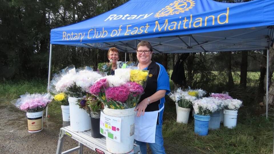 The Rotary Club of East Maitland is holding its 25th Mother's Day flower sale this weekend. Picture supplied