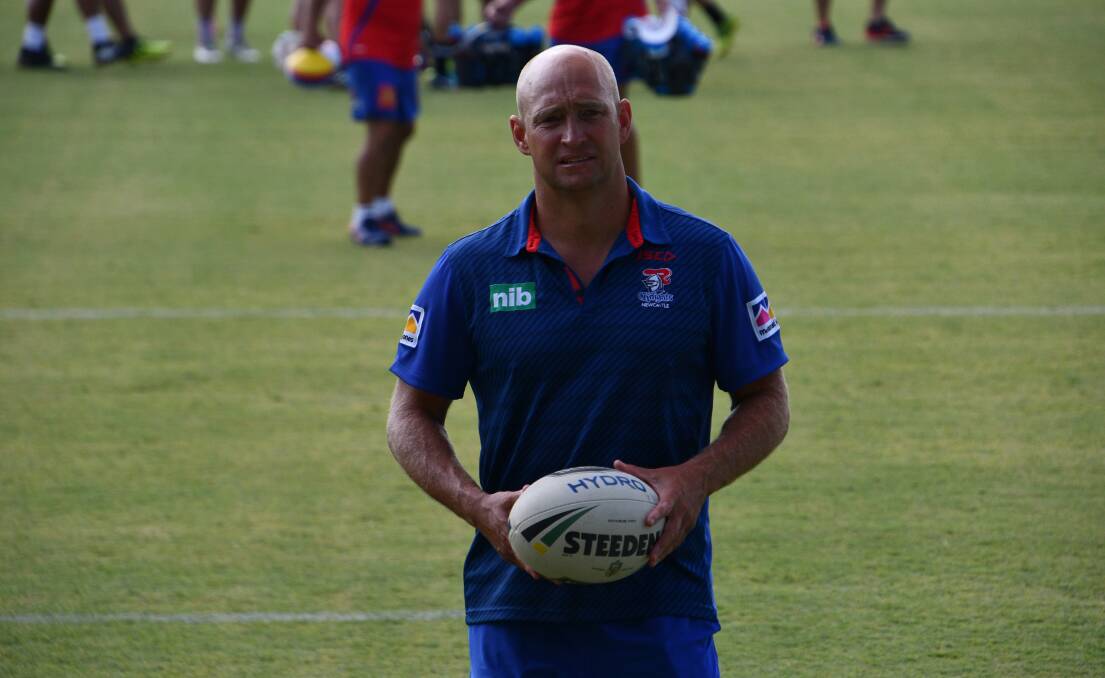 BEST TEAM: Newcastle Knights coach Nathan Brown will name his strongest squad for Saturday's trial against Parramatta Eels at the Maitland Sportsground.