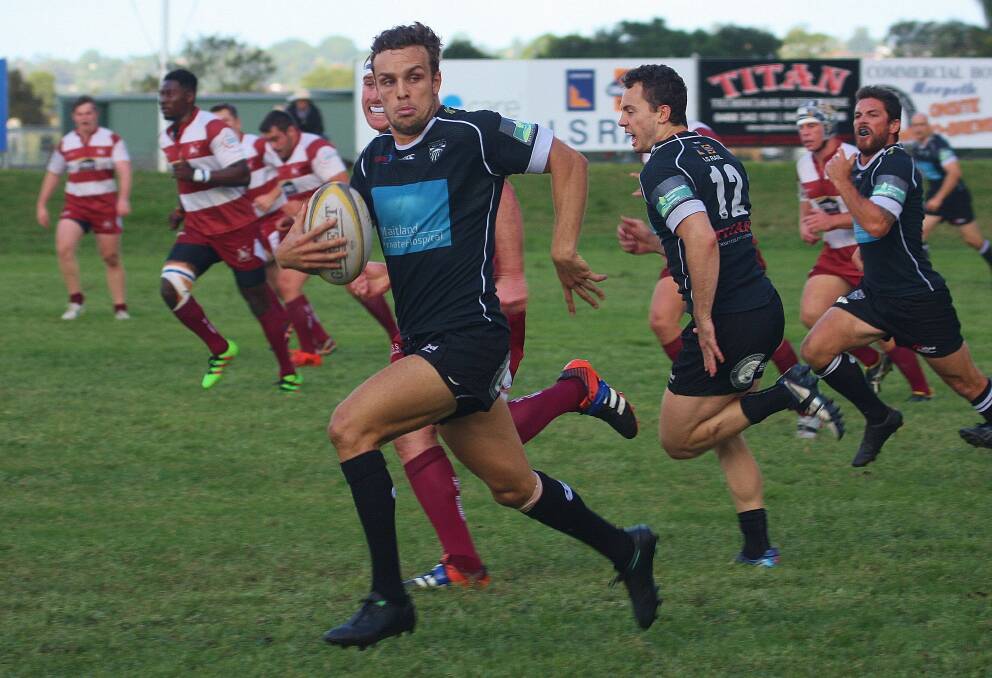 LEAVING: Maitland Blacks will be without fullback Josh McCormack who has signed with Wanderers. 