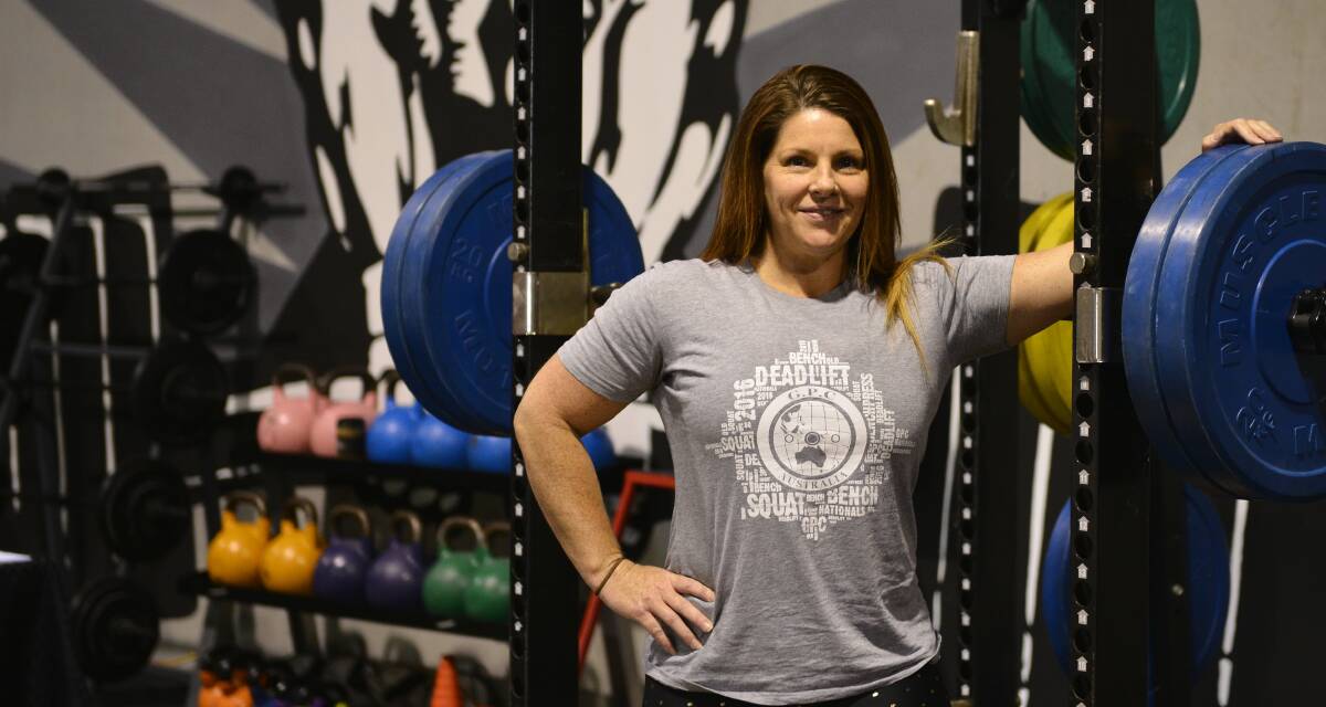 WORLD RECORD: Wendy Whittaker has set her first world record just 18 months after taking up powerlifting competitively. Picture: MICHAEL HARTSHORN