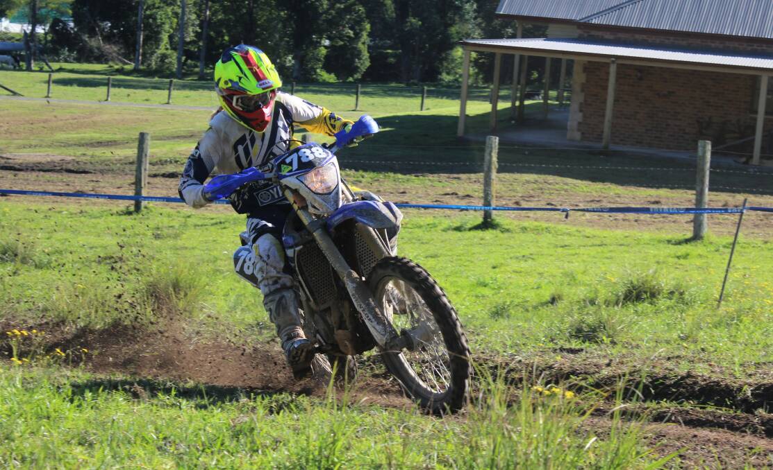 WOMEN'S WINNER: Nelson Bay rider Emelie Karlsson won rounds three and four of the NSW Off-Road Championships women's class at Dungog. Picture: Molly Knight Photography