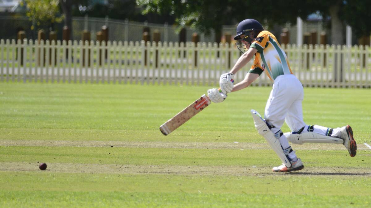 STILL A CHANCE: Raymond Terrace will need a big innings from young all-rounder Jacob Page to avoid an upset loss to Eastern Suburbs.