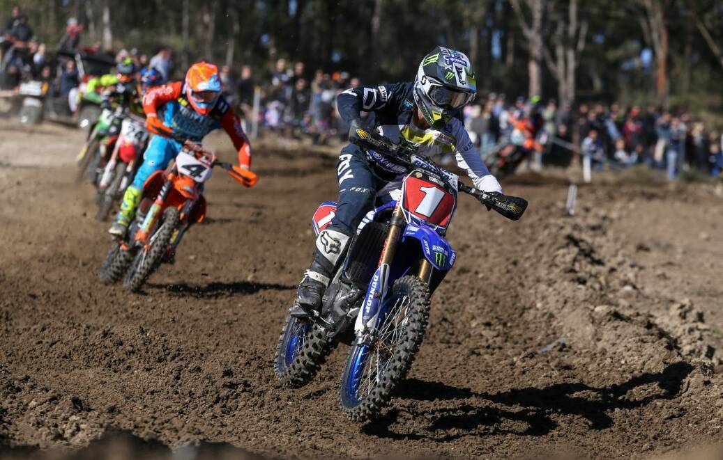 CONSISTENT: Dean Ferris won rounds seven and eight of the MX Nationals.