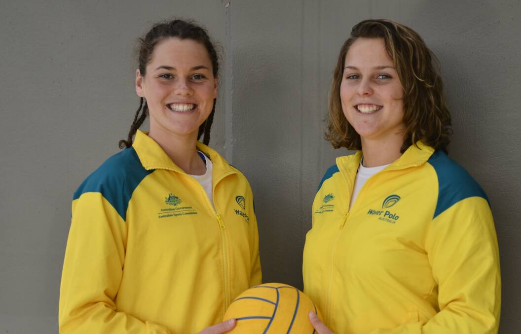 ROAD TO TOKYO: Maitland sisters Amelia and Sophie Hodgson are following in the footsteps of Australia's Olympic water polo team members.