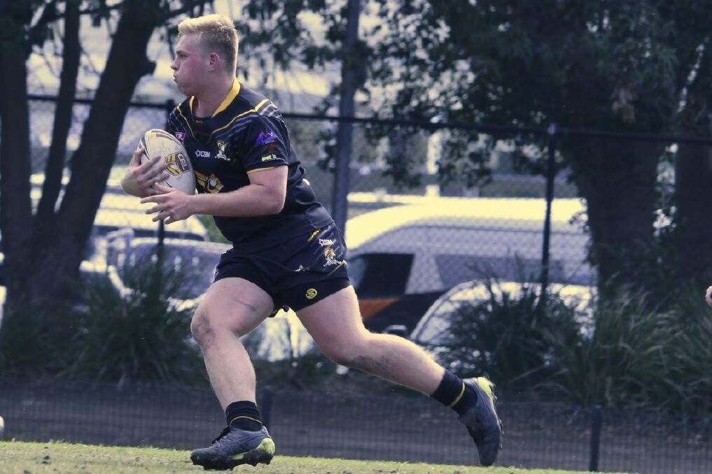 GAME BREAKER: Maitland were unable to stop Cessnock dangerman Joe Bromage's influence and the Beresfield junior finished with two tries. 