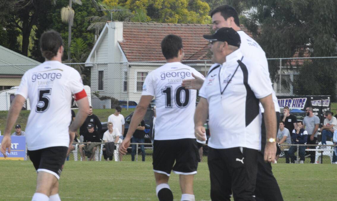 FAREWELL GAME: The Maitland Magpies showed plenty under coach Phil Dando but couldn't send him off with a win.