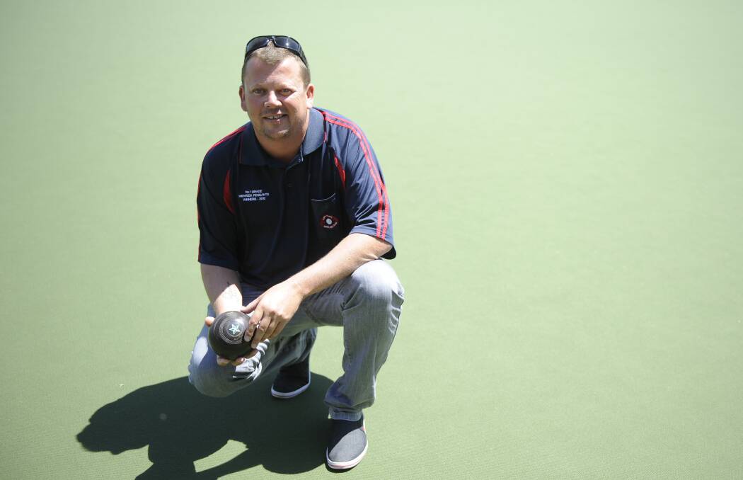STATE TITLES: Kurri Kurri's Nathan Dawson takes on the state's best singles players at the NSW championships on Friday.