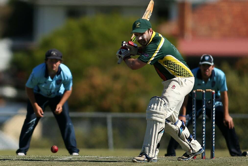 EXPLOSIVE: Western Suburbs batsman Aaron Mahony can turn a match quickly with his explosive batting.