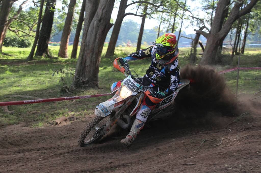 Hugh Howarth in action at Dungog during the NSW Off-Road Championships. Picture: Molly Knight Photography