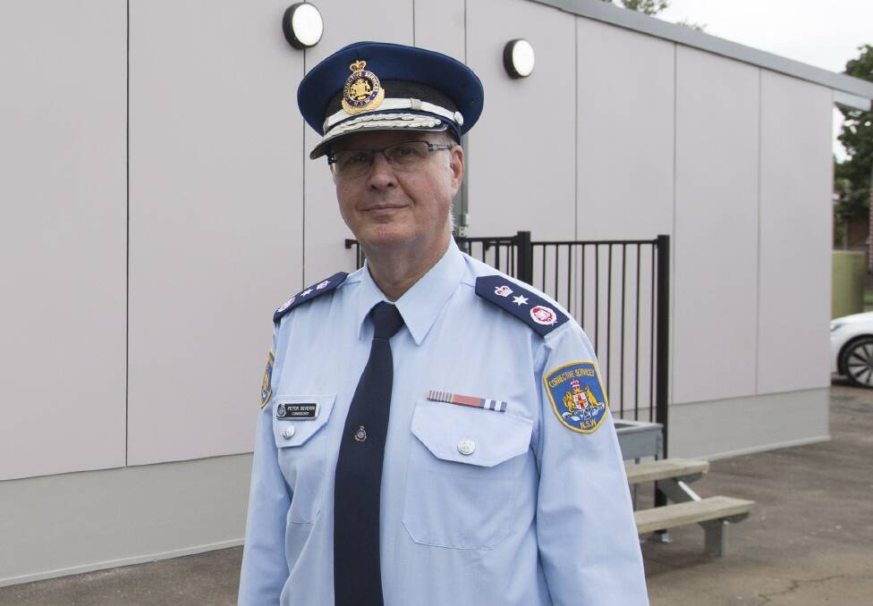 Corrective Services Commissioner Peter Severin