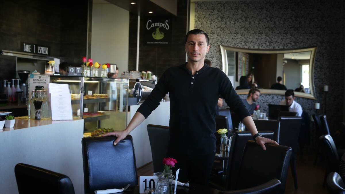 Table 1 Espresso, Merewether, is owned by George James. Picture: Marina Neil