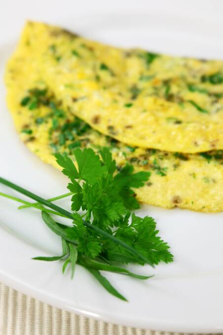 VARIETY: These days an omelette is made from eggs whipped up and supplemented by various extras such as cheese, parsley and chopped ham.