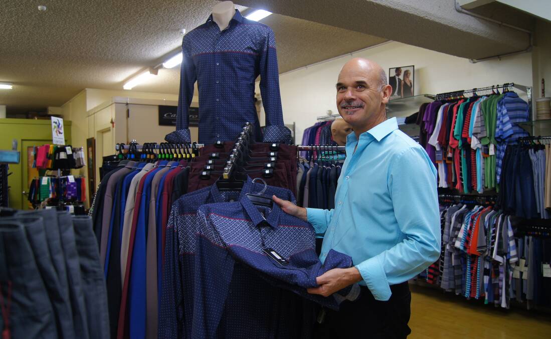 FOND FAREWELL: After 40 years with the business, Harvey's Menswear owner Brett Jordan is moving on.