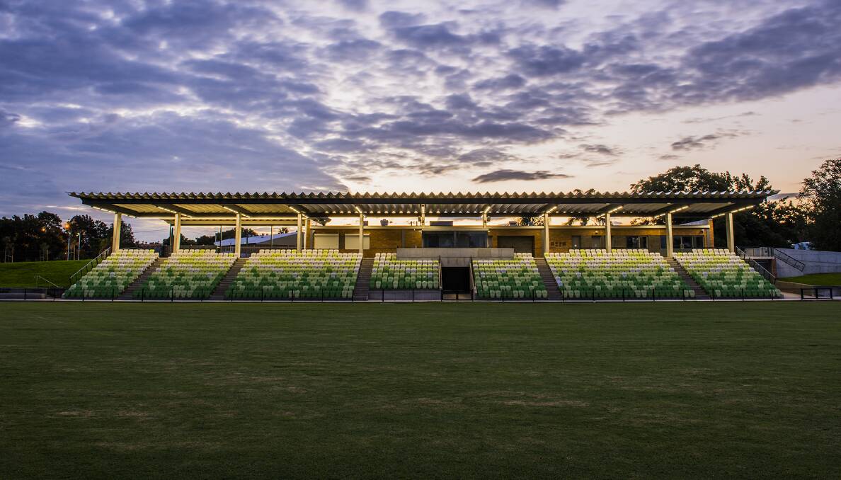 GAME CHANGER: The new grandstand at Maitland No.1 Sportsground offers significantly enhanced facilities for spectators and players and will attract major events to the area.