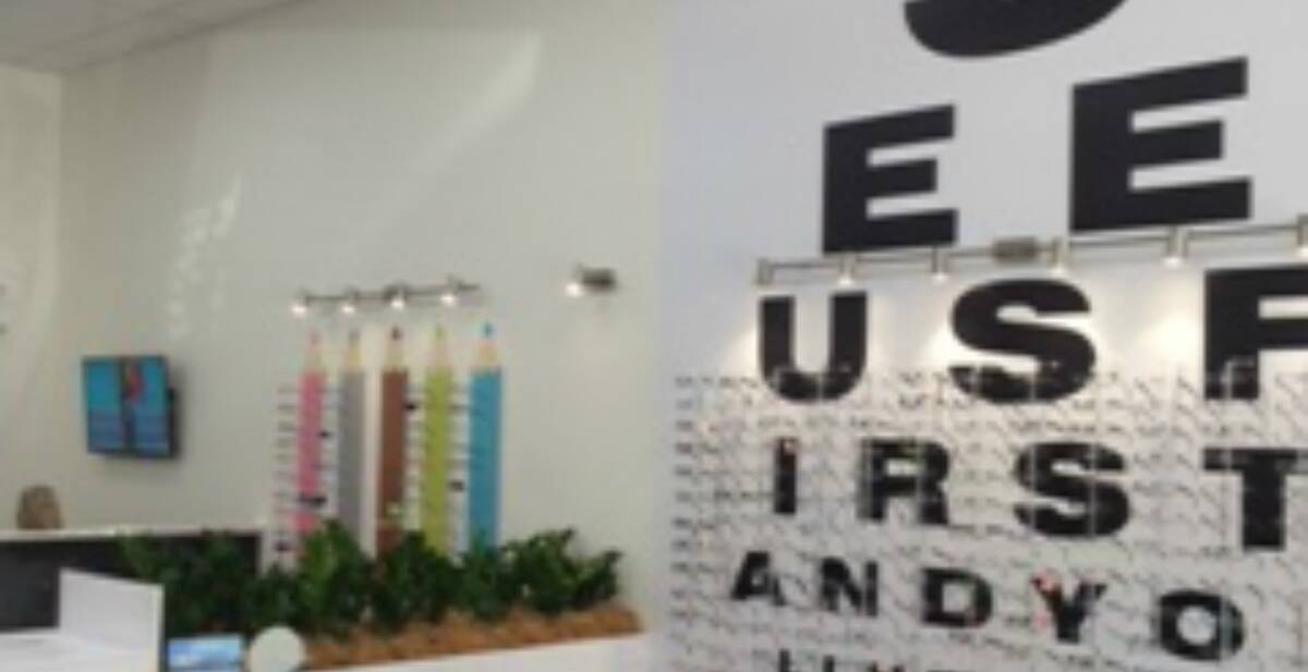 VISIONARY: New Look Eyewear's optical dispensers – Alison, Craig and Jenny – are fully qualified and able to find you the perfect eyewear solution every time. 