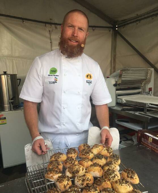SWEET SENSATION: Dean Tilden in action at Maitland’s recent Aroma Coffee & Chocolate Festival where his  pastries were a crowd favourite.
