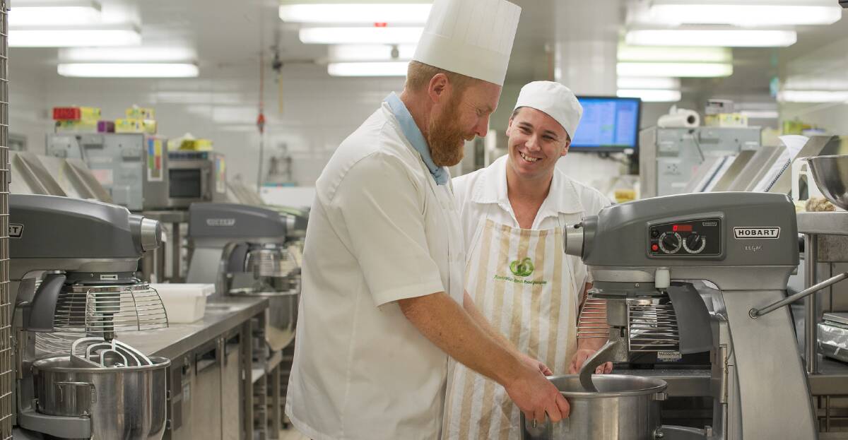 VOICE OF EXPERIENCE: Dean Tilden tells students they can have a great baking career if they are prepared to work hard  practising and developing their skills.