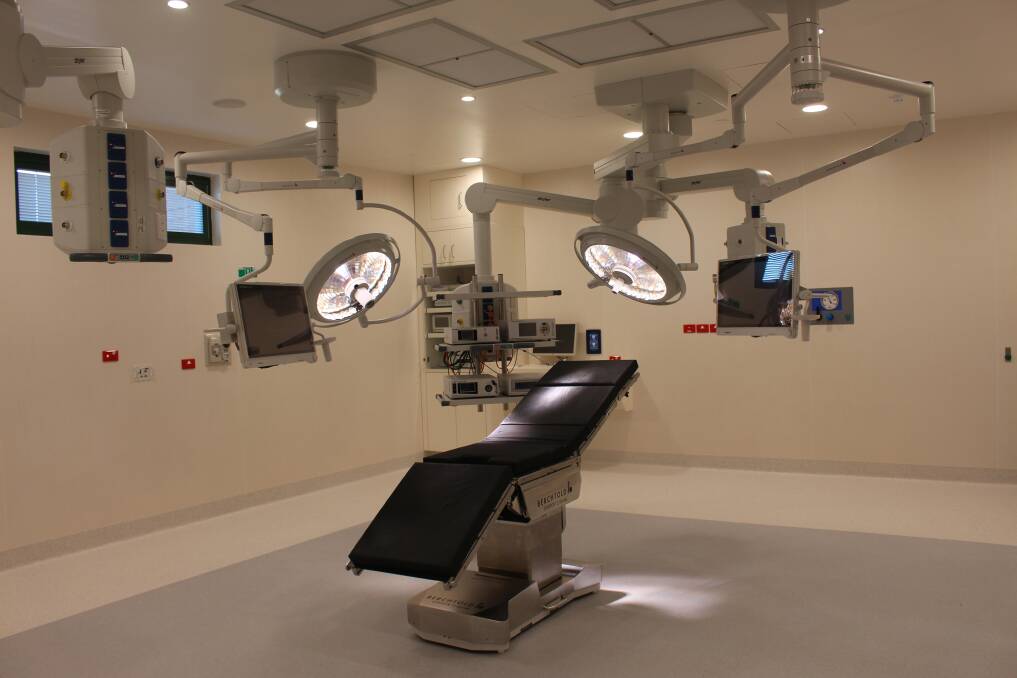 STATE OF THE ART: By investing in such equipment and advanced surgical theatres Maitland Private Hospital can attract the best surgeons to the region.