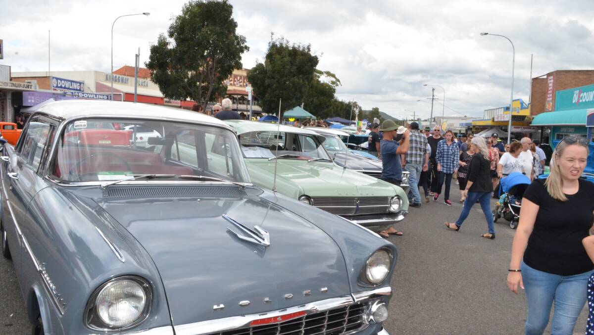 TIME TO SHINE: Hundreds of classic and vintage cars will line Lang Street at the 2017 Kurri Kurri Nostalgia Festival. Picture: KRYSTAL SELLARS