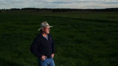 KEEP IT RURAL: Berry Park turf farmer Jeff Fetterplace on his Berry Park farm. PICTURE: Jonathan Carroll.