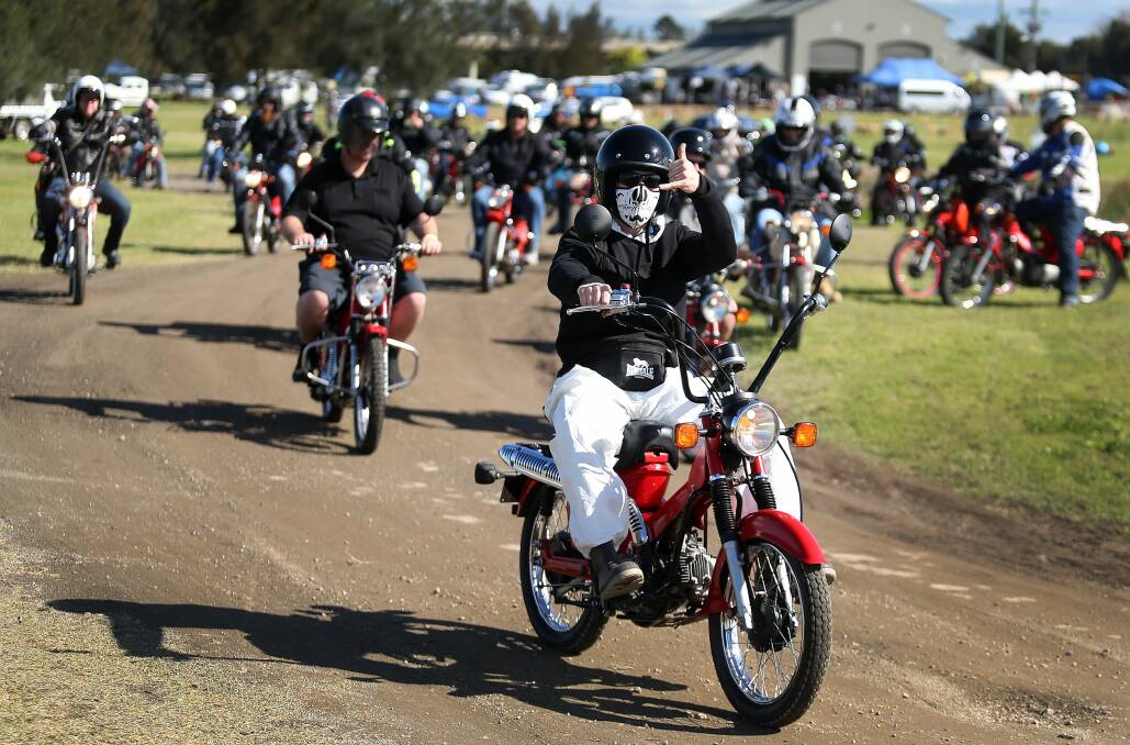 The Postie Bike Nationals were held in Maitland and attracted more than 100 riders and their beloved machines. Pictures: Marina Neil and Nick Bielby