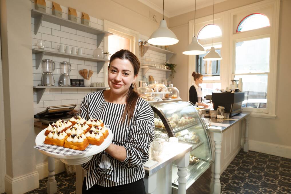 ACHIEVING HER DREAM: Alina Mackee has taken her love for food and turned it into a cafe called The Cunning Culinarian. Picture: Max Mason-Hubers 