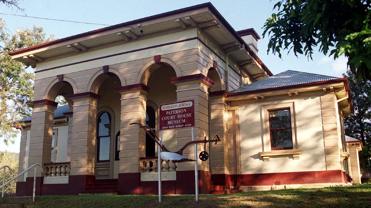 The historic Paterson Court House, which is now a museum.