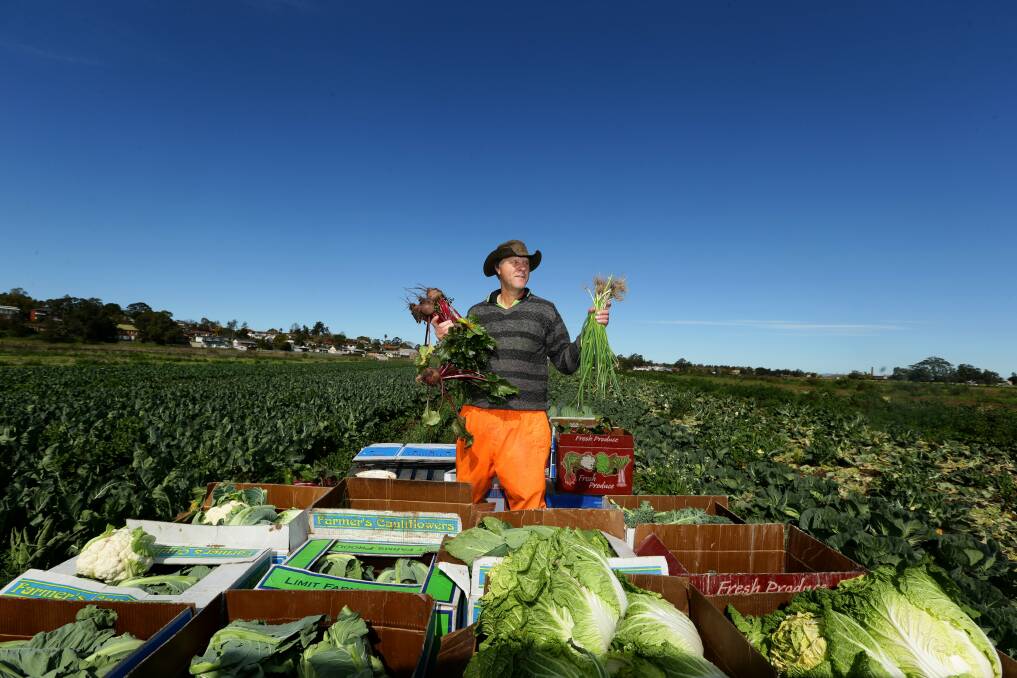 LIFELINE: Selling direct to the public is a lifeline for farmer Matthew Dennis. Picture: Jonathan Carroll.