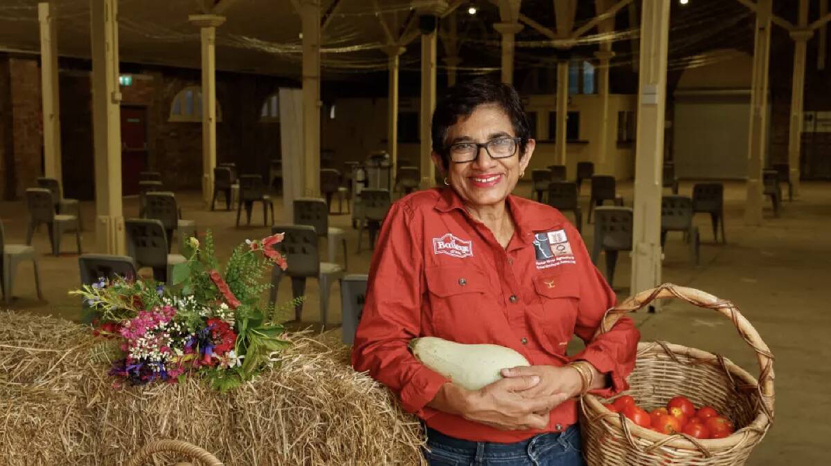 Maitland Show's horticulture chief steward Amorelle Dempster. Picture by Max Mason-Hubers