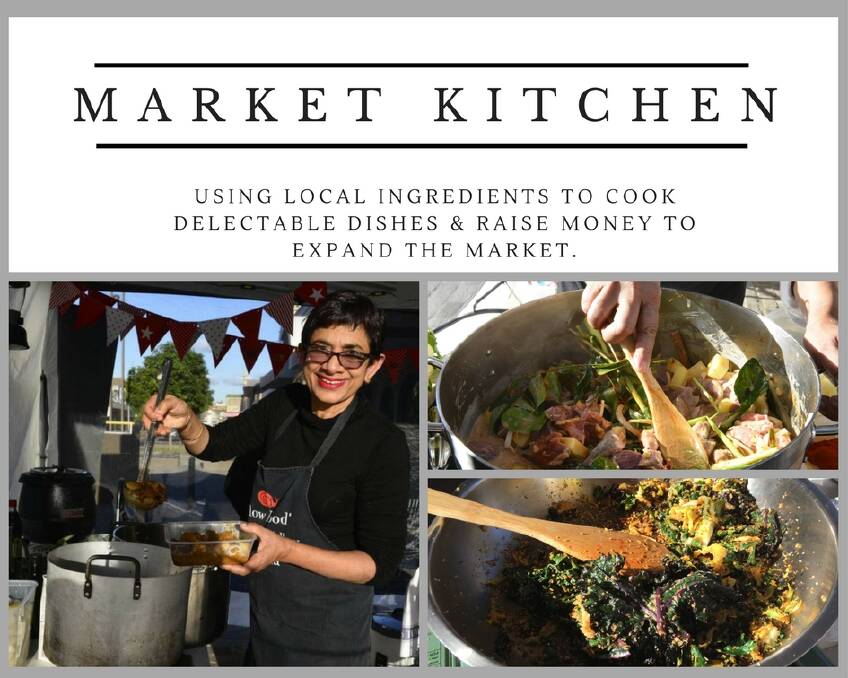 Recipes on show in the Market Kitchen