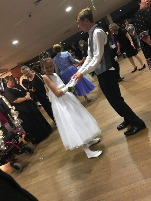 DANCING: Hayley Quick at Maitland Community Special Needs Ball.