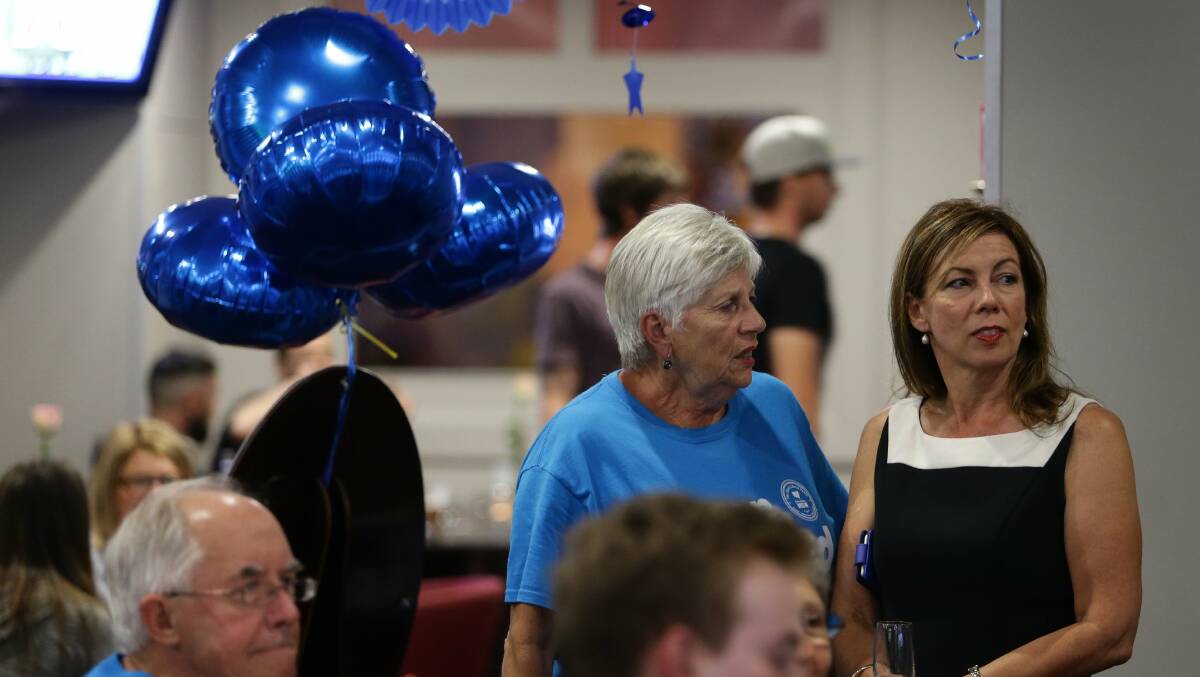 Karen Howard, right, was the only person to nominate for the Liberal Party in Paterson.