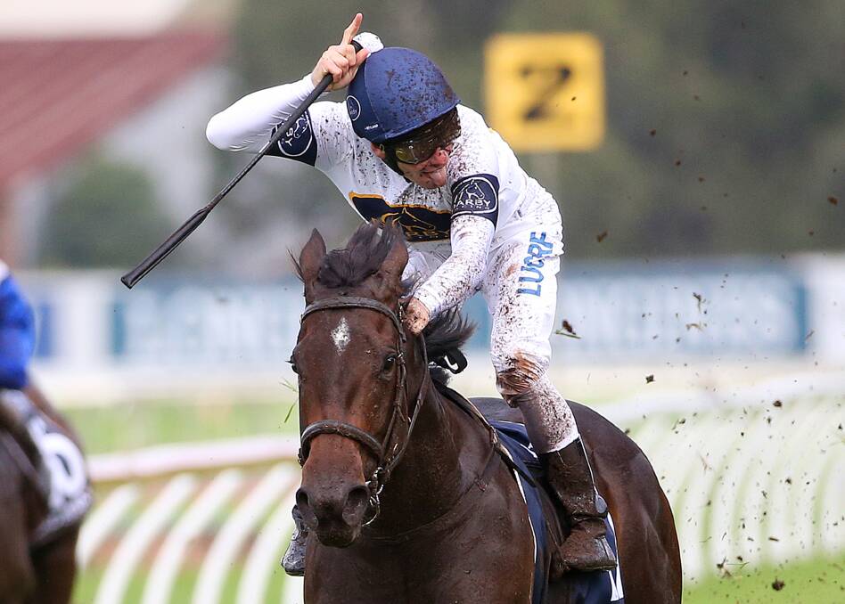 STAR POWER: She Will Reign winning the Golden Slipper at Rosehill in March. Picture: AAP