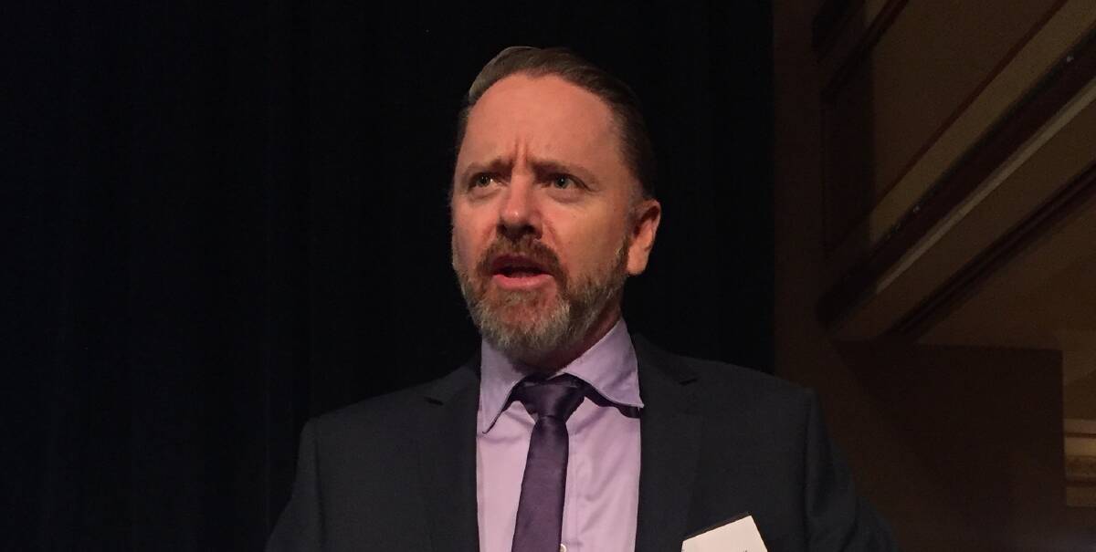 NO UTOPIAN IDEAL: Planning consultant Stephen Leathley told the Property Council function that the Hunter's twin planning strategies contain few new initiatives and do not address key priorities.