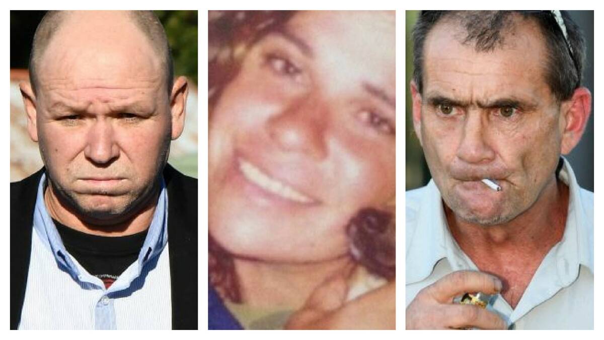 Adrian Attwater (left) has been found guilty of manslaughter and aggravated sexual assault of Lynette Daley (centre). Paul Maris (right) has been found guilty of aggravated sexual assault and hindering the discovery of evidence. Photos: AAP