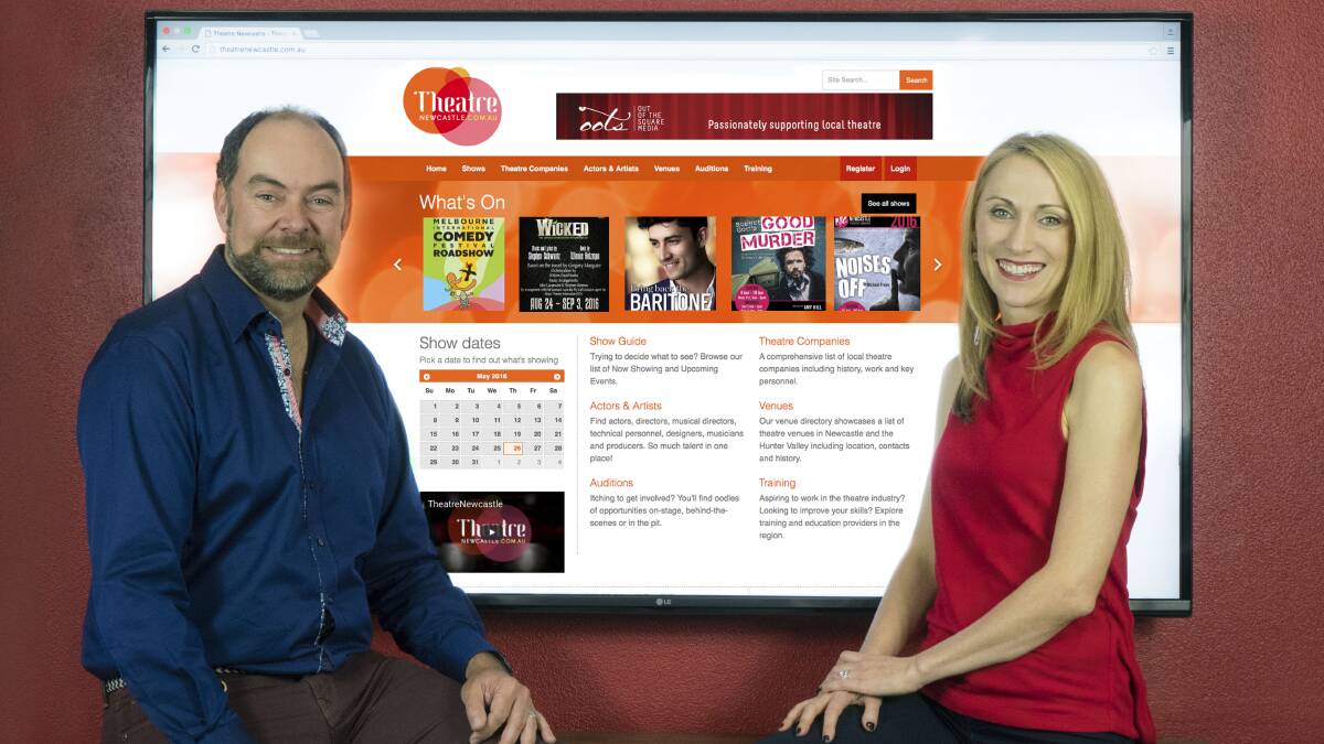 NEW: Marty Adnum and Rachelle Schmidt Adnum have launched TheatreNewcastle, a website for Hunter region theatre.