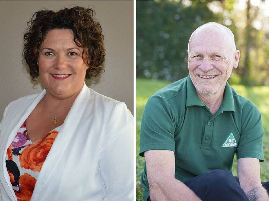 CRITICISM: Paterson Labor candidate Meryl Swanson and Greens candidate John Brown have slammed the 2016 federal budget.