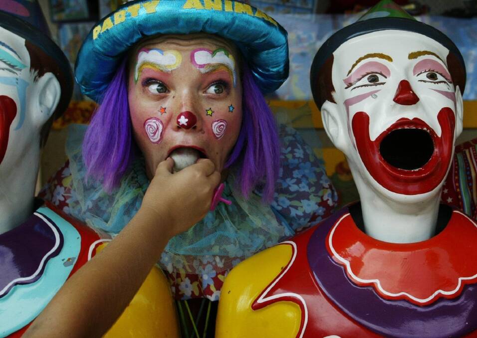 PRECAUTION: Ruby The Clown has warned her staff to remove their makeup after their shifts due to the latest global craze.