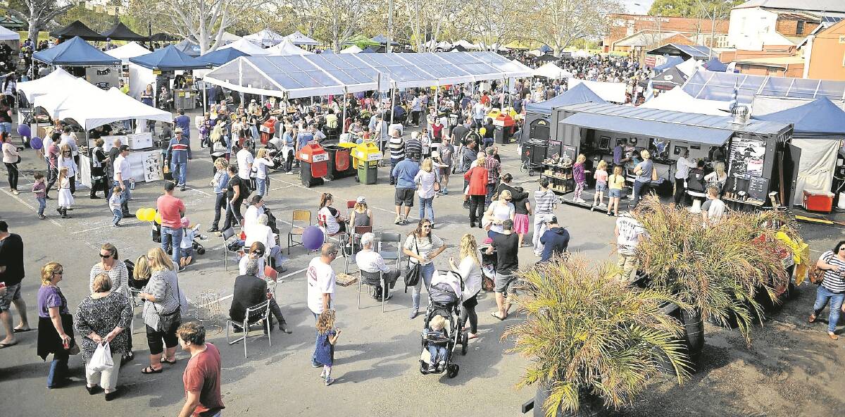 LOCATION: The 2015 Aroma Coffee and Chocolate Festival, which was held in Maitland Riverside Car Park. 