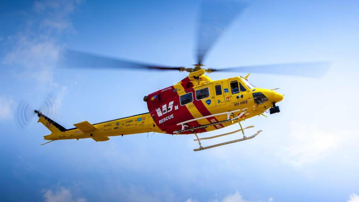 Man airlifted after Rutherford accident