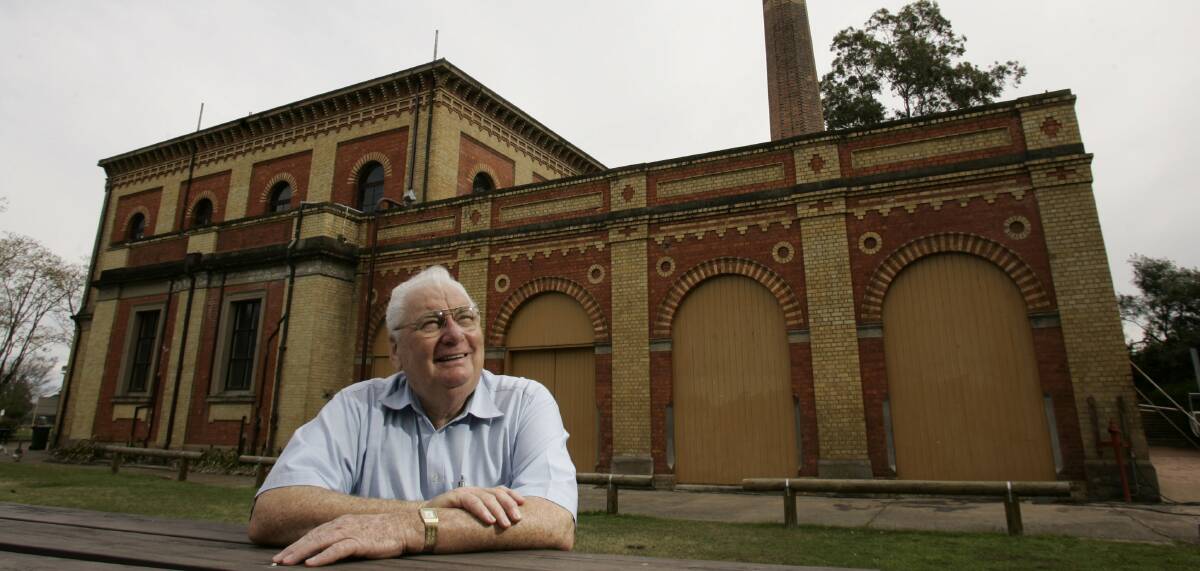 HISTORIC SHOWPIECE: Former Maitland councillor Ray Fairweather worked tirelessly promoting Walka Water Works. 
