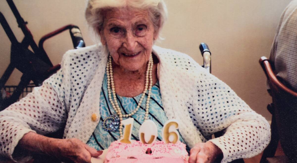 FAREWELL: Edith McDonald was a true Maitland pioneer. Sadly she passed away on Monday aged 109.