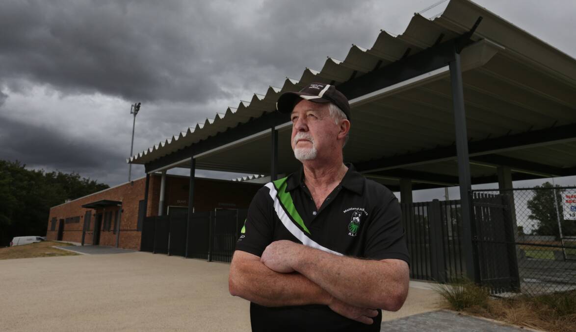 PICKERS' RAY OF SUNSHINE: Ray Chipperfield has devised a plan to help bail out the club should it fall into financial hardship. Picture: Simone Dr Peak.