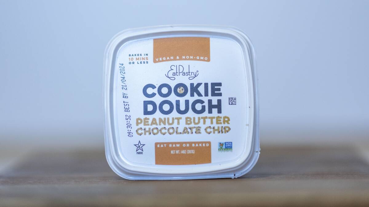 Eat Pastry's cookie dough is vegan. Picture by Gary Ramage 