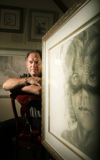 LIVING MASTER: Gordon Hanley, one of the world's most sought-after artists.