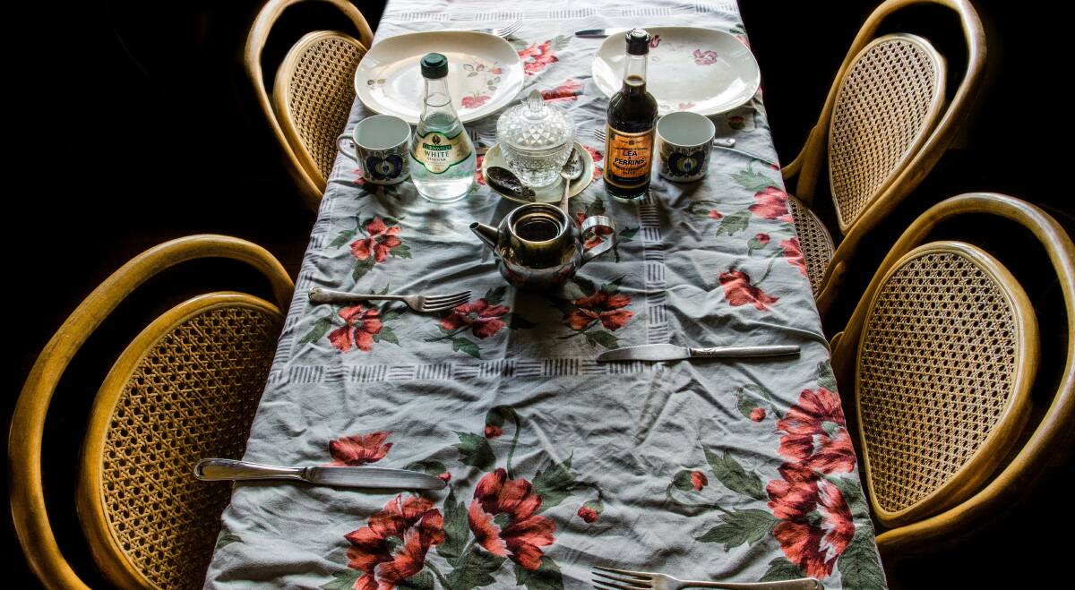 BRINGING BACK MEMORIES: The kitchen table, bringing back memories of simpler times. 