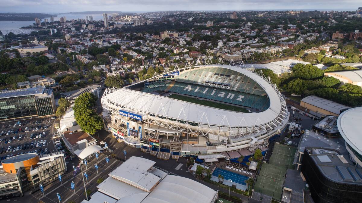 DEMOLITION: Allianz Stadium was built next door to the Sydney Cricket Ground in 1988.