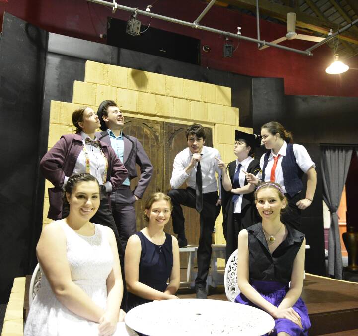 LIGHTS, CAMERAS ... Reamus Youth Theatre will perform Shakespeare's classic Love's Labour's Lost. Picture Lachlan Leeming.  