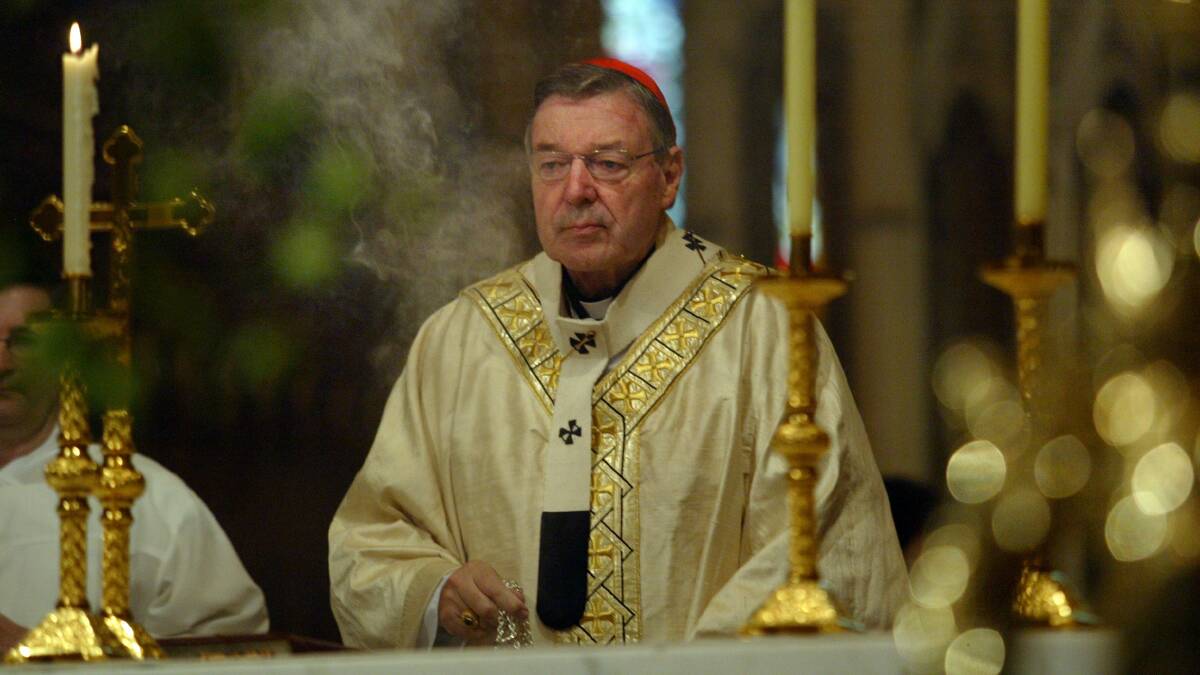 DENIALS: Cardinal George Pell says the charges against him are totally false.