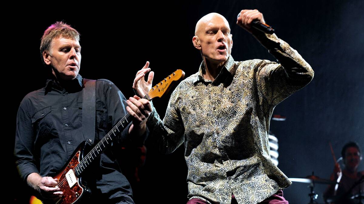 COMING SOON: Rock icons Midnight Oil who will perform at Hope Estate next weekend as concert season kicks off.